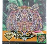 GRAFIX Peinture au diamant sur cadre en tigre 30x30cm