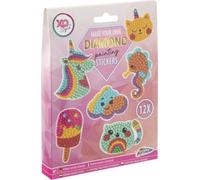 GRAFIX Stickers peinture diamant Licorne 12pcs