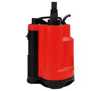 Grafner Drainage Pompe à eau sale 400 W à 7 500 l/h avec interrupteur à flotteur, aspiration plate jusqu'à 25 mm, Ø 16 mm corps étrangers, drainage, pompe submersible, tige, pompe à pression