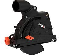 Grafner YATO Capot d'aspiration professionnel universel pour meuleuse d'angle pour séparer et couper le bois, avec lame de scie 125 mm, raccord M14, réglage en continu de la profondeur, adaptateur