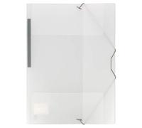 Grafoplás 04801200-carpeta Transparent A4 en plastique avec Elastiques et 3 Rabats