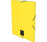 Grafoplás 1226061 Collection Unequal Fluor Chemise en carton 3 rabats Jaune