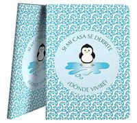 Grafoplás 1332431 Chemise à 30 pochettes A4 Transparente Couvertures en polypropylène Diverse Collection Modèle Pingouin