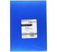 Grafoplas 1471730 Protège-documents 30 pochettes avec couverture en polypropylène Bleu A4