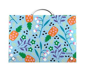 Grafoplás 37402442 Mallette scolaire avec poignée, polypropylène Collection Elena Corredoira, Flower