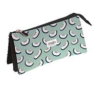 Grafoplás 37540632 Collection Maja Rönnbäck Trousse Scolaire Triple, modèle Kiwi, 23,5 x 12 x 14 cm