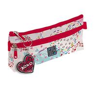 Grafoplás 37540703 Collection Diverse Trousse Scolaire Plate, modèle Xoxo, 23 x 10 cm