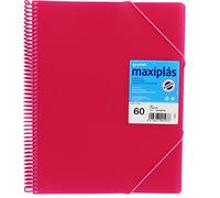 Grafoplás 39836054 Classeur à pochettes et pochettes A4 60 pochettes Fuchsia
