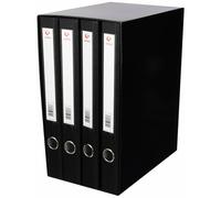 Grafoplas 7282410 - Bouchons de carton de haute résistance, Couleur Noir