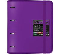 Grafoplás 88100535. Classeur avec recharge A4, violet, 6 intercalaires et enveloppe transparente, carpebook Like