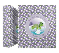 Grafoplás 88172628. Classeur à anneaux A4, 4 anneaux mixtes 40 mm, œillet sur le dos, collection Wise Planet, Tortue