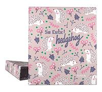 Grafoplás 88172636. Classeur à anneaux A4, 4 anneaux mixtes 40 mm, œillet en dos, collection Elena Corredoira, hérisson