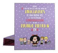Grafoplás 88172659 Carpesano avec anneaux A4 4 anneaux mixtes 40 mm Plastifié Soft Anti-traces Collection Mafalda Espérance
