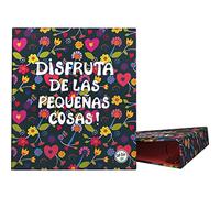 Grafoplás 88172662 Carpesano avec anneaux A4 4 anneaux mixtes 40 mm Plastifié Soft Anti-traces Collection Sé Tun, Enjoy