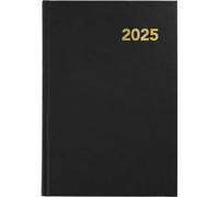 Grafoplas Agenda 2025 annuel 1 jour par page Bretagne, noir, 14,5 x 21 cm, espagnol, couverture rigide et point de lecture, 288 pages, papier blanc 70 g certifié FSC, comprend planning et calendrier 3