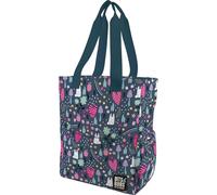 Grafoplas Bits&Bobs Park Tote Bag avec fermeture éclair, 37,5 x 31 x 14 cm, 14 litres, compartiment spécial portable, base renforcée, poignée et bandoulière réglable, poches intérieures et extérieures