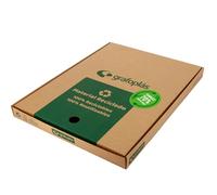 Grafoplás | Boîte de 100 pochettes en plastique A4 recyclées 70% polypropylène de qualité extra | 11 perforations | Transparence lisse en verre | Parfait comme matériel scolaire et papeterie de