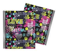 Grafoplas Carnet A5 quadrillé 5 mm 90 hj 90 g Couverture rigide Diverse Cool