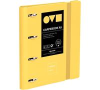 Grafoplas Classeur ¿¿ 4 Anneaux A4, En Polyfoam, R¿¿Sistant Et Ultra L¿¿Ger, Avec Recharge, S¿¿Parateurs Et Enveloppe, Parfait Pour Organiser Les Fournitures Scolaires