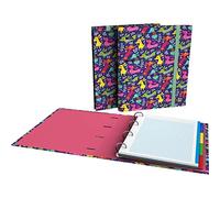 Grafoplás | Classeur anneaux de rechange A4 | Comprend 100 feuilles quadrillées 5 x 5 | Séparateurs | Enveloppe transparente | Bits&Bobs Pop Up Design | Dogs Party | Carpebook | FSC