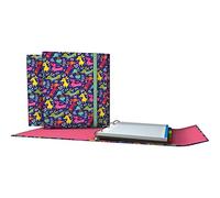 Grafoplás | Classeur anneaux de rechange et rabat | Comprend des entretoises | 4 anneaux D 25 mm | Carpeplús | Design Dogs Party | Bits&Bobs Pop Up Design | Certifié FSC