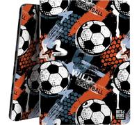 Grafoplas - Classeur en plastique Bits&Bobs Wild Football, format A4, 30 pochettes transparentes en polypropylène, couverture souple et imperméable, parfait pour classer du matériel scolaire et de