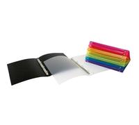 Grafoplás Classeur en polypropylène rose à 2 anneaux Colorgraf