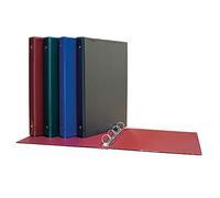 Grafoplás Classeur F scolaire 4 anneaux 25 mm, grenat