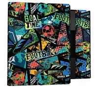 Grafoplas - Classeur Folio 3 rabats Football Sports, Multicolore (82402654)