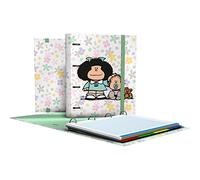 Grafoplás Classeur Mafalda, fleurs, multicolore, A4