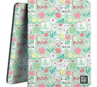 Grafoplás Classeur scolaire à pochettes transparentes | A4 | Couverture souple | 30 doublures en polypropylène | Collection Design Bits&Bobs Pop Up Design Cats | Polyplas | Matériel scolaire parfait