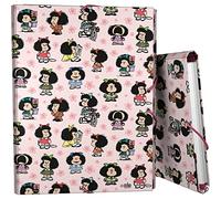 Grafoplás | Dossier 3 rabats | Carton doublé | Couverture rigide | Taille Folio | Collection Design Mafalda Unique | Certifié FSC