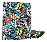 Grafoplás | Dossier 3 rabats | Carton doublé | Couverture rigide | Taille Folio | Design Bits&Bobs Pop Up Design, New York | Certifié FSC