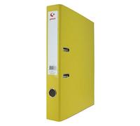 Grafoplas Enrouleur avec Pale de 45 mm graphisme Jaune DIN-A4 Carton de 2 mm doublé en polypropylène.