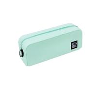 Grafoplás | Étui en Silicone Mint Pastel | 20 x 7,5 x 7,5 cm | Toucher Doux | Flexible | Résistant à l'eau | Bits & Bobs Pop Up Design | Couleurs Pastel, Menthe Pastel, 20x7,5x7,5cm, Scolaire