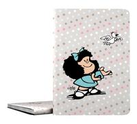 Grafoplas Mafalda Bird Classeur avec pochettes en plastique A4, couverture souple et imperméable, 30 doublures en polypropylène, parfait pour organiser vos fournitures scolaires