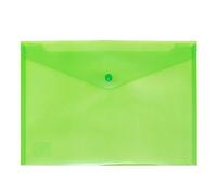 Grafoplas - sur PP translucido Folio ecoplas avec cierrre de Pression de Plastique Vert -