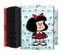 Grafoplás Trieur de documents | Mafalda vignettes | 12 positions | Format folio | Carton | Certifié FSC