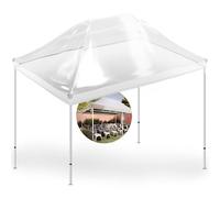 GRAFT Couverture de pavillon 3x4m | Housse de Protection | Toit de pavillon Housse de Pluie | Housse de Rechange | Imperméable Transparent | Bâche protectrice | Protection des intempéries