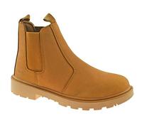 Grafters Grinder Bottes de sécurité à double soufflet en cuir pour homme