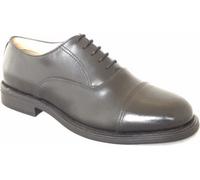 Grafters - Chaussure en cuir Oxford CADET - Homme (41 FR) (Noir) - UTDF1717 Noir