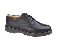Grafters, M181 Chaussures d'uniforme en cuir pour homme avec semelle PVC/nitrile