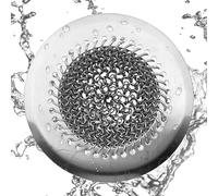 Gragloir Filtre d'évier de Cuisine en Acier Inoxydable, 11cm Protection d'évier, Récipient de récupération des restes Alimentaires