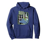 Graham and The Greys Alien UFO Retro Funny Adult Humor Sweat à Capuche, Unisexe pour Adultes, Bleu Marine, S