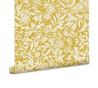 Graham & Brown Joules Papier Peint Intissé Twilight Ditsy 1005 x 52cm Jaune Revêtement Mural Tapisserie Ambiance Facile à Poser et à Enlever