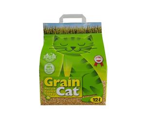 GRAIN CAT 12 l litière naturelle à base de céréales