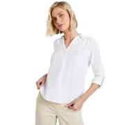 Grain de Malice - Blouse en Coton et Lin Femme - Blanc cassé Blanc - Taille 42