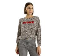 Grain de Malice Sweat imprimé léopard Femme