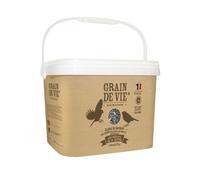 GRAIN DE VIE-Graines de tournesol et granulés aux insectes pour oiseaux Grain de Vie - 4,5 kg