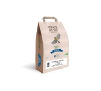 GRAIN DE VIE-Graines de tournesol noir pour oiseaux grain de vie bio Grain de Vie - 5 kg
